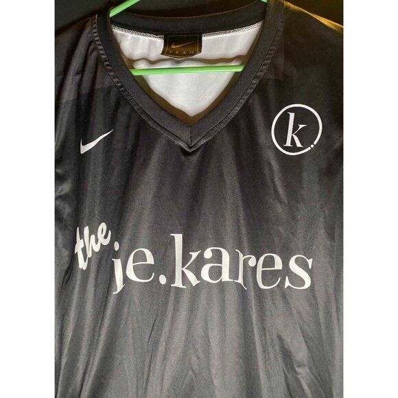 Team Nike the I.E. Kares # 05 Basketball Jersey Mens XL Uniform Sleeveless Shirt - Picture 2 of 7